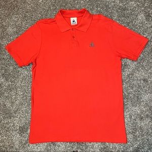Le Coq Sportif Vintage Men's Polo Shirt Size XXL Casual Red Logo Golf Outdoor